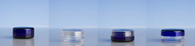 Coloured Cosmetic Pots 20ml